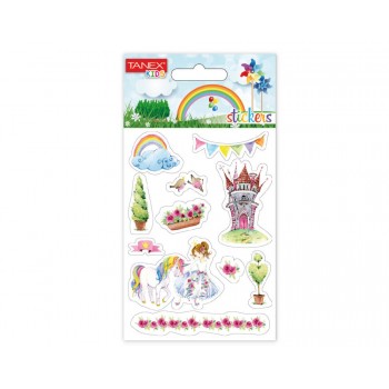 Sticker unicorn 2/set tanex