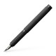 Stilou essentio aluminium negru f faber-castell
