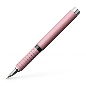 Stilou essentio aluminium rose m faber-castell