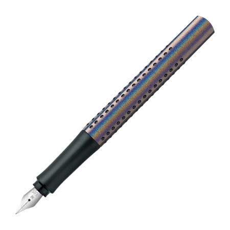 Stilou grip 2011 glam silver m faber-castell