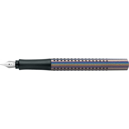 Stilou grip 2011 glam silver m faber-castell