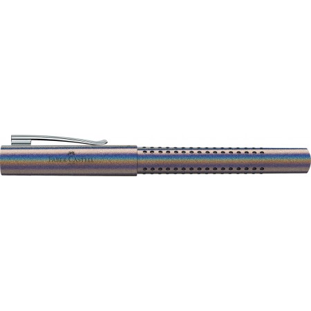Stilou grip 2011 glam silver m faber-castell