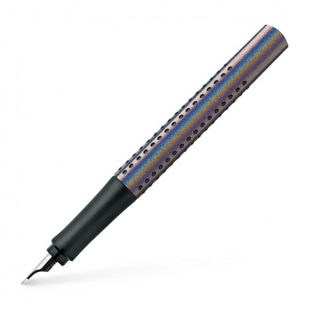 Stilou grip 2011 glam silver m faber-castell