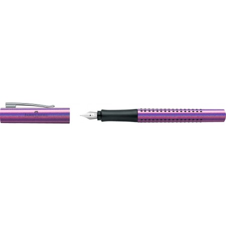 Stilou grip 2011 glam violet f faber-castell