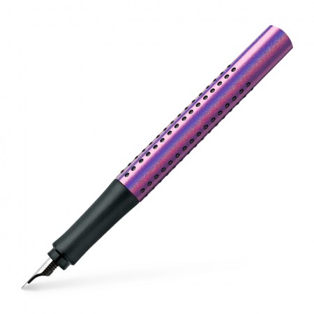Stilou grip 2011 glam violet f faber-castell