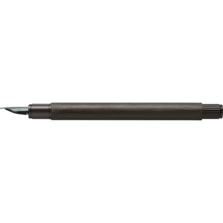 Stilou neo slim aluminium negru m faber-castell