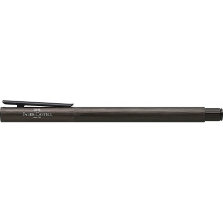 Stilou neo slim aluminium negru m faber-castell