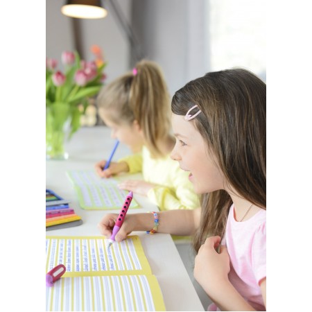 Stilou scolar scribolino blackberry faber-castell