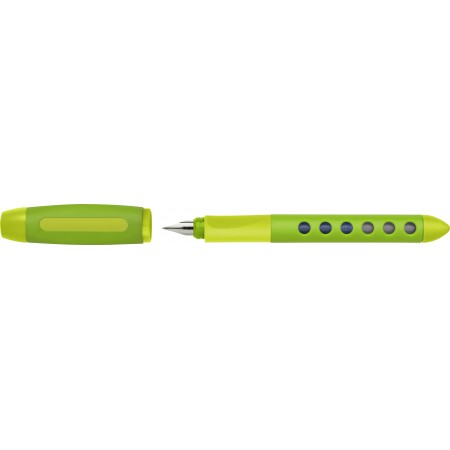 Stilou scolar scribolino vernil faber-castell