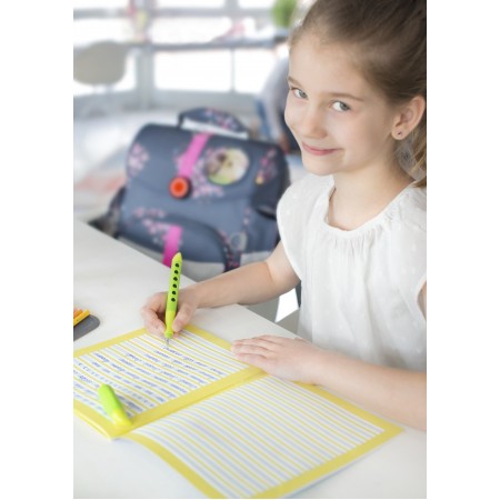 Stilou scolar scribolino vernil faber-castell