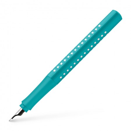 Stilou sparkle turcoaz ocean metalic m faber-castell Stilou sparkle turcoaz ocean metalic m faber-castell