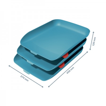 Tavita documente albastru celest 3/set cosy leitz Tavita documente albastru celest 3/set cosy leitz
