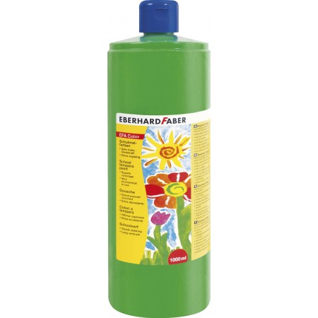 Tempera 1000 ml verde deschis eberhard faber