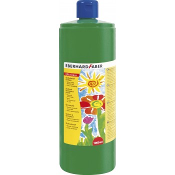 Tempera 1000 ml verde eberhard faber