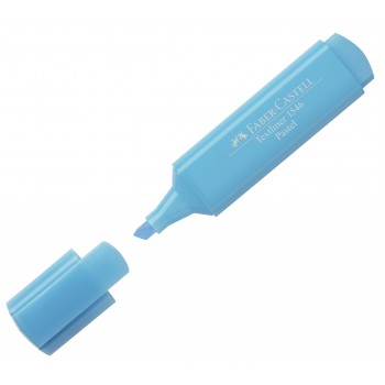 Textmarker bleu pastel 1546 faber-castell
