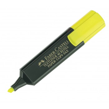 Textmarker galben 1548 faber-castell