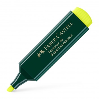 Textmarker galben 1548 faber-castell