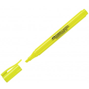 Textmarker galben 38 faber-castell