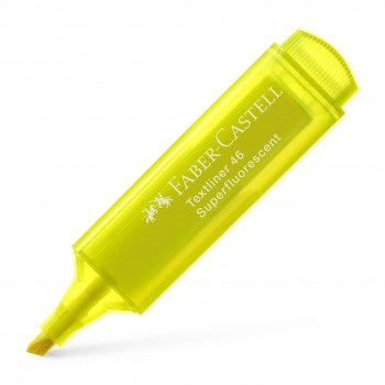 Textmarker galben superfluorescent 1546 faber-castell