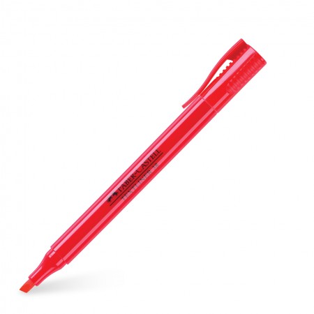 Textmarker rosu 38 faber-castell