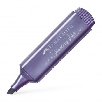 Textmarker set 6 metalizat cutie carton 2024 faber-castell