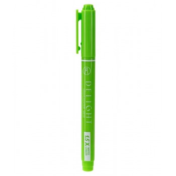 Textmarker slim verde deli