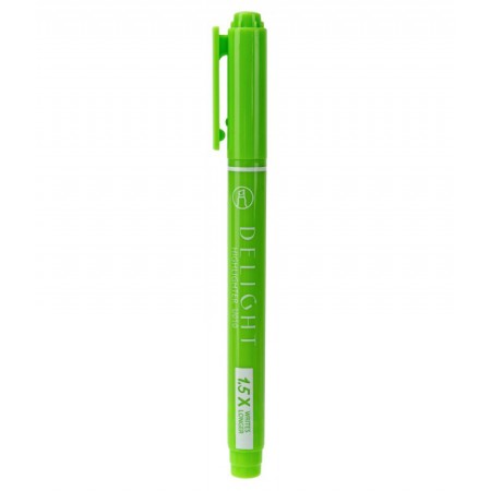 Textmarker slim verde deli