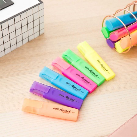 Textmarker verde accent s621 deli