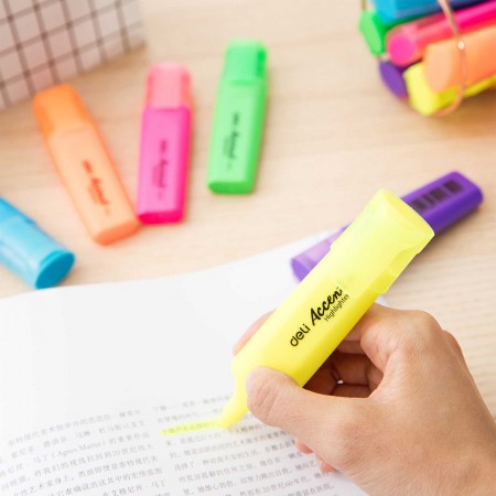 Textmarker violet accent s621 deli