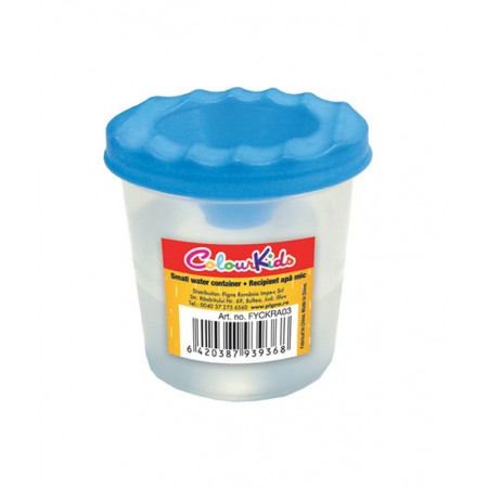 Vas plastic pentru pictura mic colour kids pigna